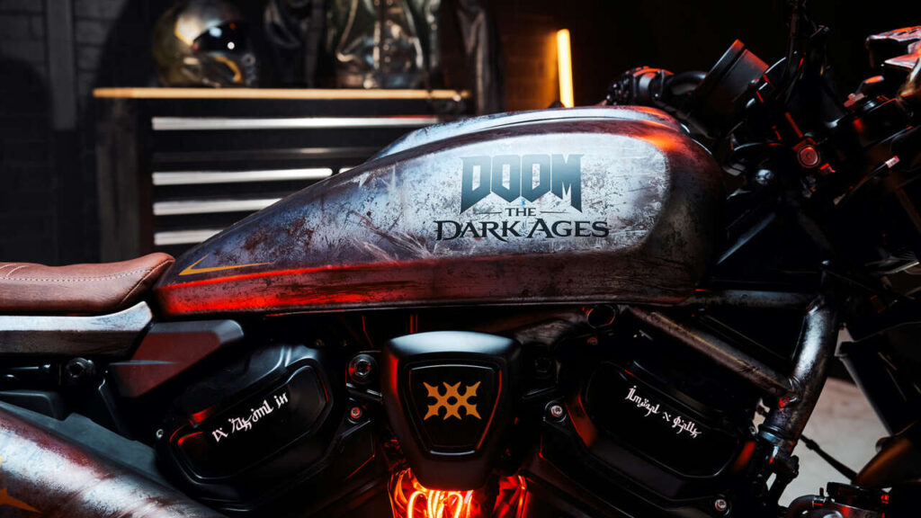 This Custom Doom Harley Is A Sight To Behold