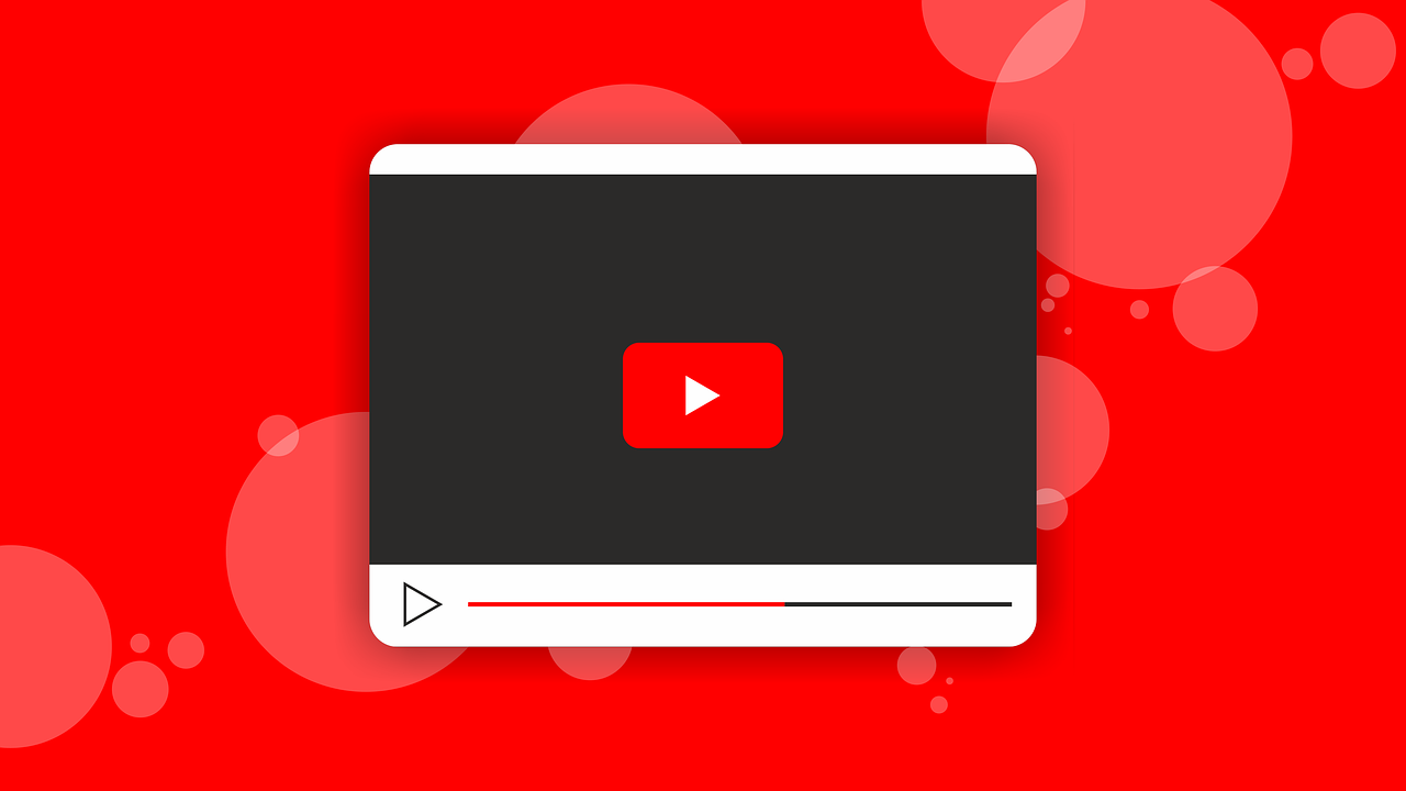 Representação visual de um canal no YouTube com ícones de monetização, vídeos e curtidas.