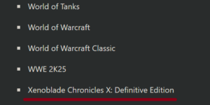xenoblade chronicles