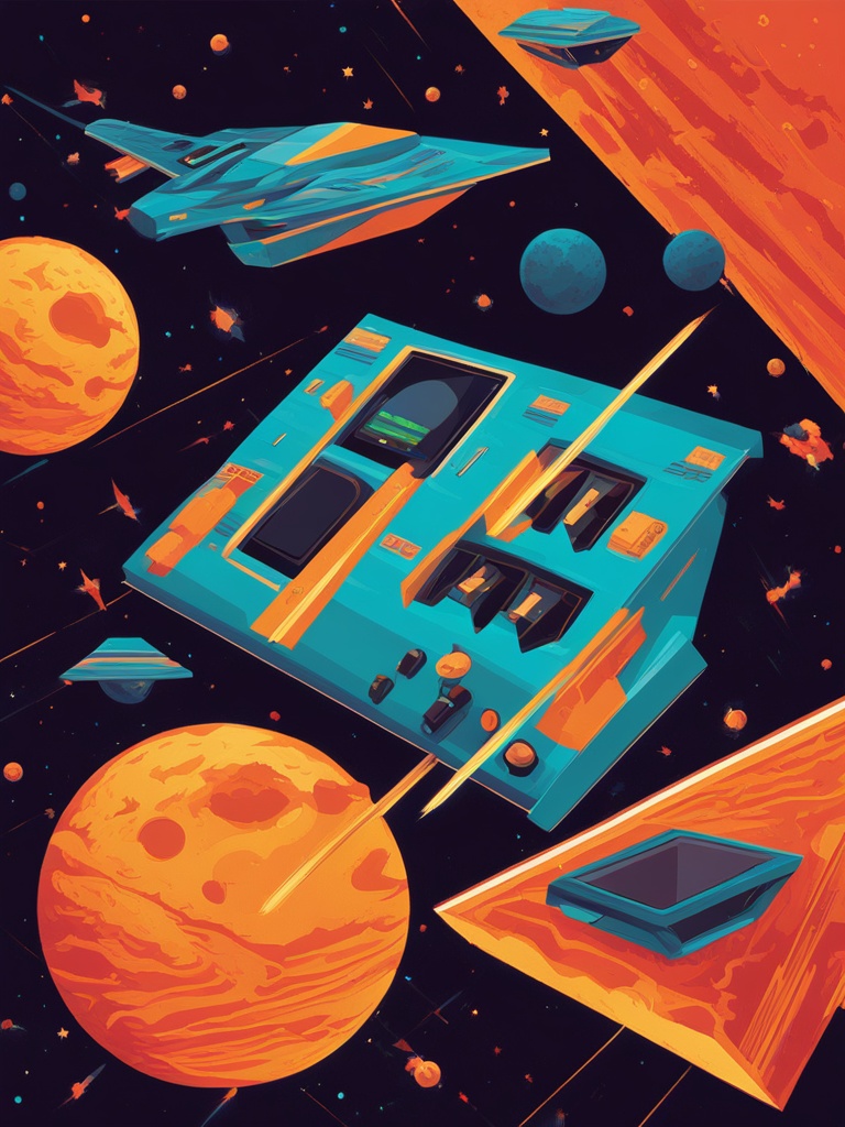 Asteroids: Domine o Clássico Atari!