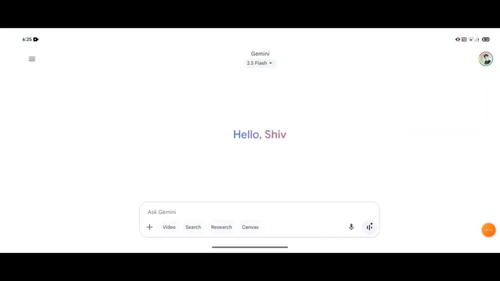 Google implementa visual do Gemini adaptado para dispositivos tablets e dobráveis