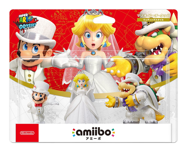 Super Mario Odyssey Triple Wedding Set