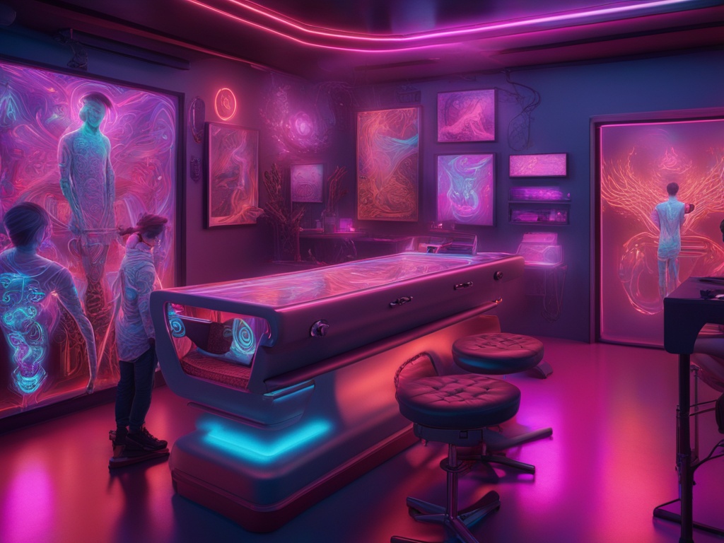 Inteligência Artificial Tatuagem: O Futuro das Artes Corporais em Suas Mãos!