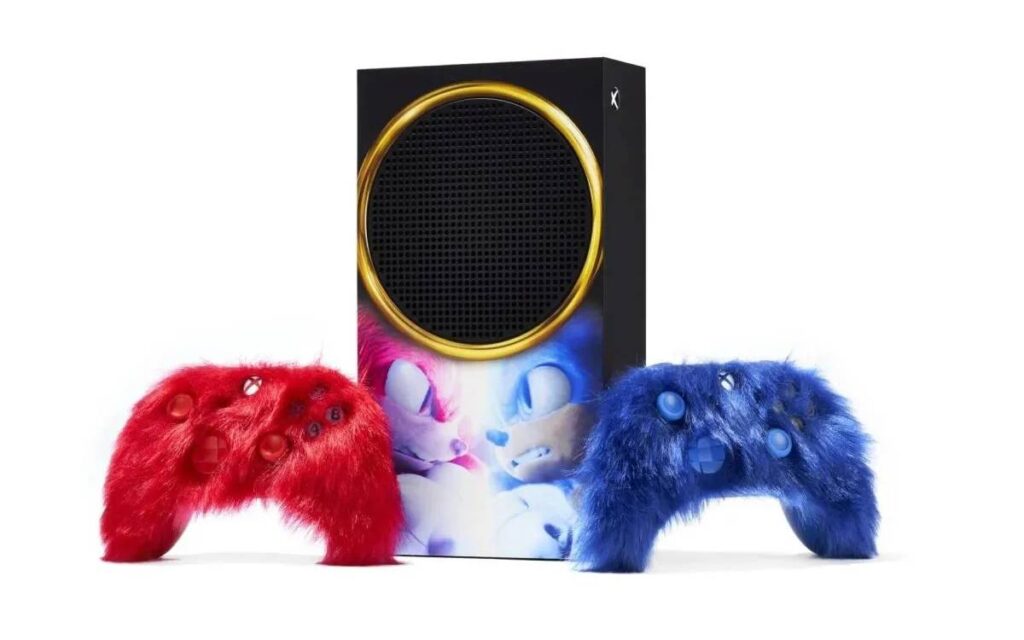 Venda de Xbox temático do Sonic atinge R$ 25 mil em leilão