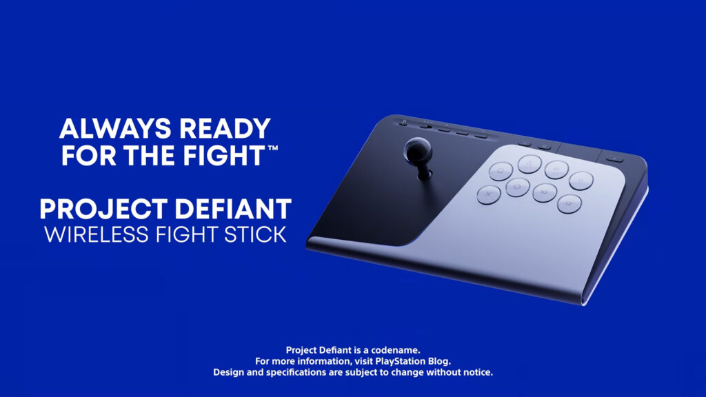 PlayStationのワイヤレス格闘コントローラ「Project Defiant」発表。有線接続にも対応
