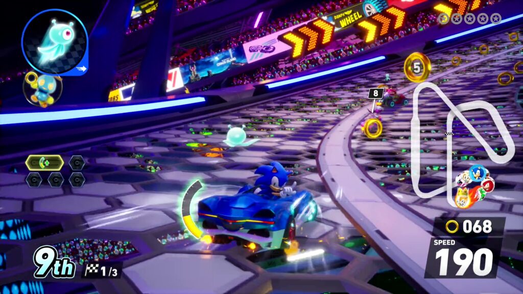 Entrevista com Takashi Iizuka sobre Sonic Racing: novidades e evolução