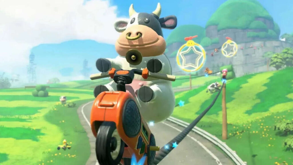 Everyone Keeps Picking Cow In Mario Kart World, Of Course