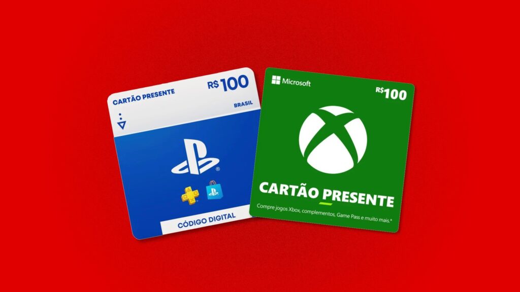 Mercado Livre disponibiliza gift cards de PlayStation e Xbox