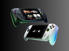 Asus ROG Xbox Ally e Xbox Ally X (Fonte da imagem: Asustek Computer com edições)