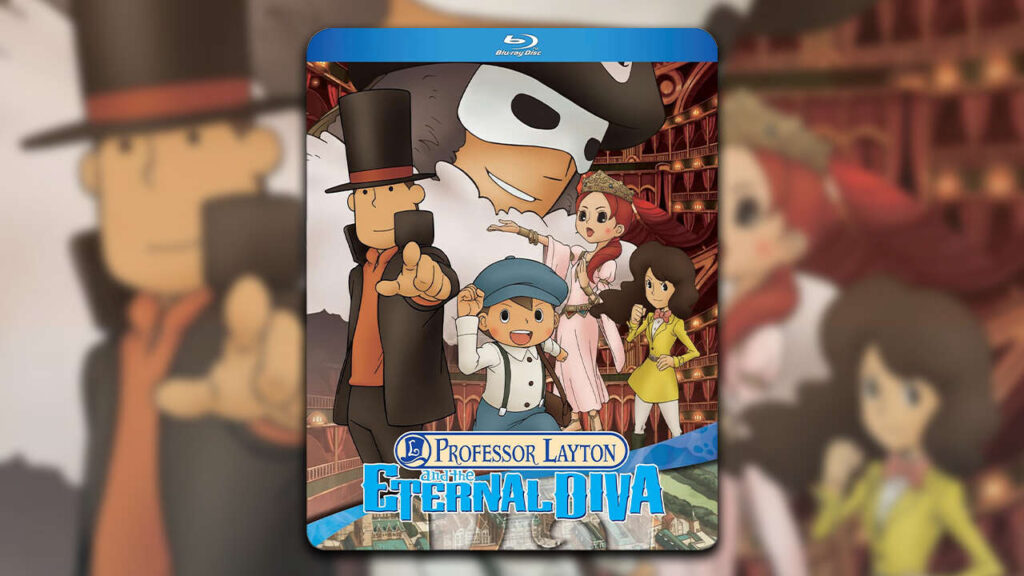 Promoção de Blu-Ray de Professor Layton And The Eternal Diva na Amazon
