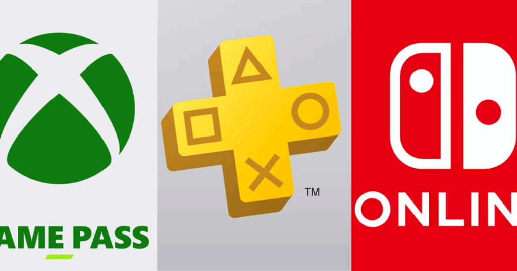 Comparativa: Game Pass, PS Plus e Nintendo Switch Online