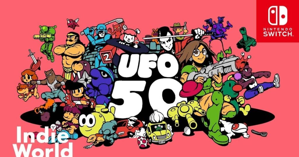 Lançamento de UFO 50 no Nintendo Switch; assista ao trailer