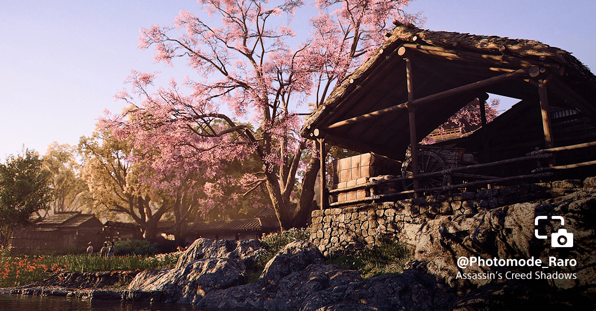 Imagem de primavera no jogo