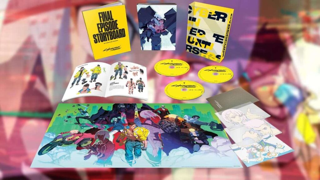 Nova Box com Blu-Ray de Cyberpunk: Edgerunners promete impressionar!