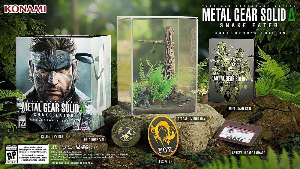 Metal Gear Solid Delta: Edição de Colecionador de Volta na Amazon!