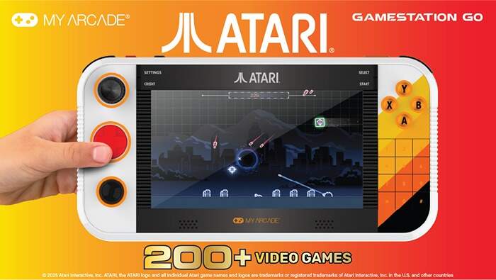 MY ARCADE revela ATARI GAMESTATION GO: o portátil que vai te conquistar!