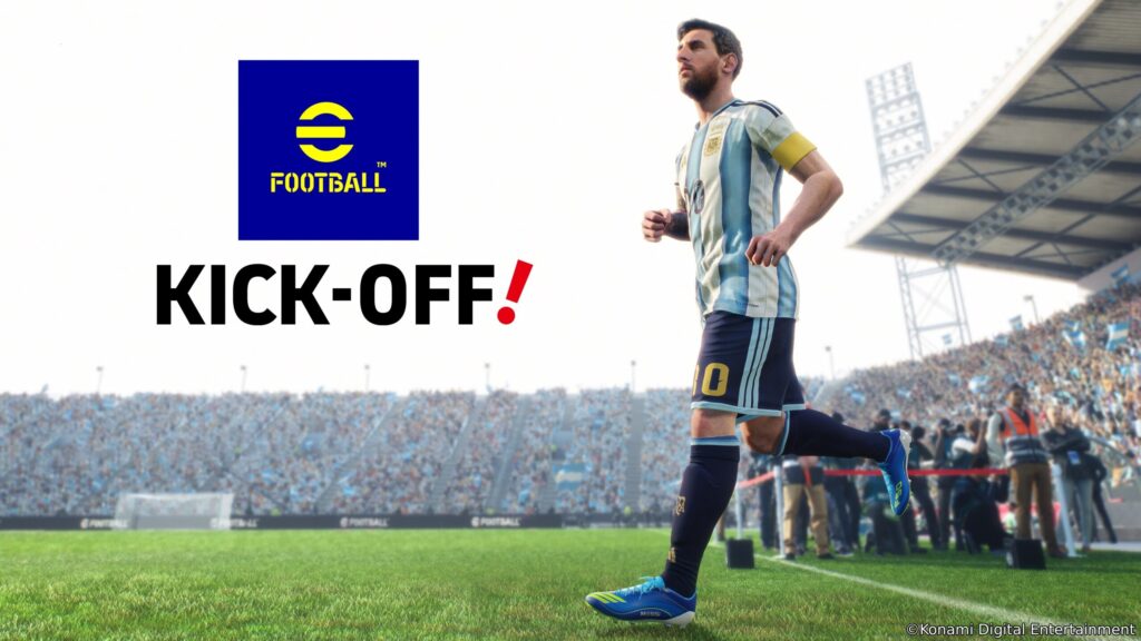 eFootball™ Kick-Off! aterrissa no Nintendo Switch 2 em 2026!
