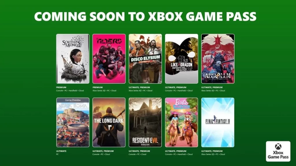 Novidades do Xbox Game Pass em março de 2026: vale a pena conferir!