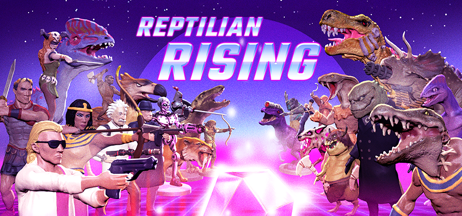 Reptilian Rising: viaje no tempo com dinossauros no Switch e PC