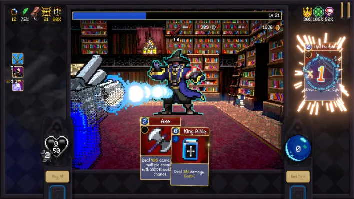 Vampire Crawlers: O card game de Vampire Survivors já tem data!